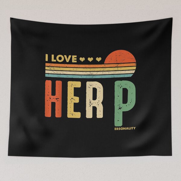 Item preview, I Love Her P Love His D Valentine's Day Funny Couples  designed and sold by jennifera11.