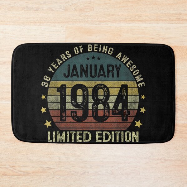 Item preview, January 1984 Vintage 38th Birthday 38 Year Old Gifts For Men  designed and sold by cysandy.