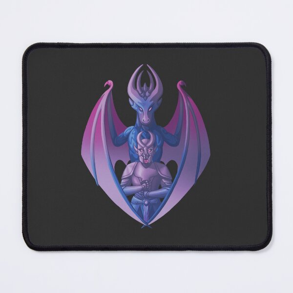 Item preview, Bisexual Pride Dragon and Knight designed and sold by Ravenwood135.