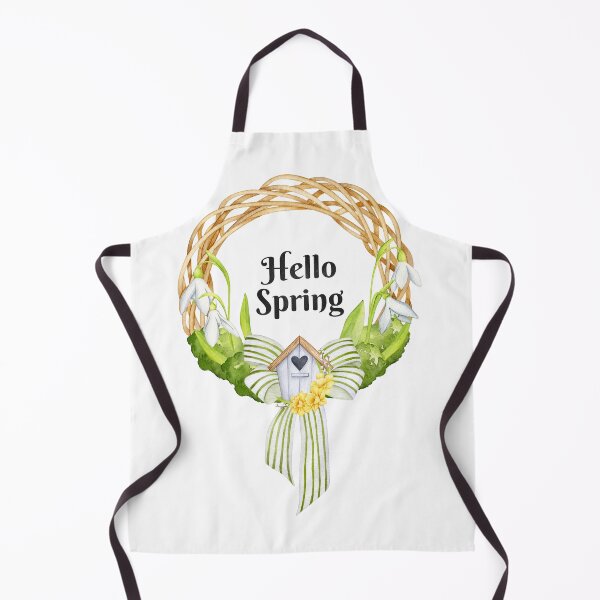 Item preview, Hello Spring, Birdhouse, Floral Wreath designed and sold by Bliss Find And Design.
