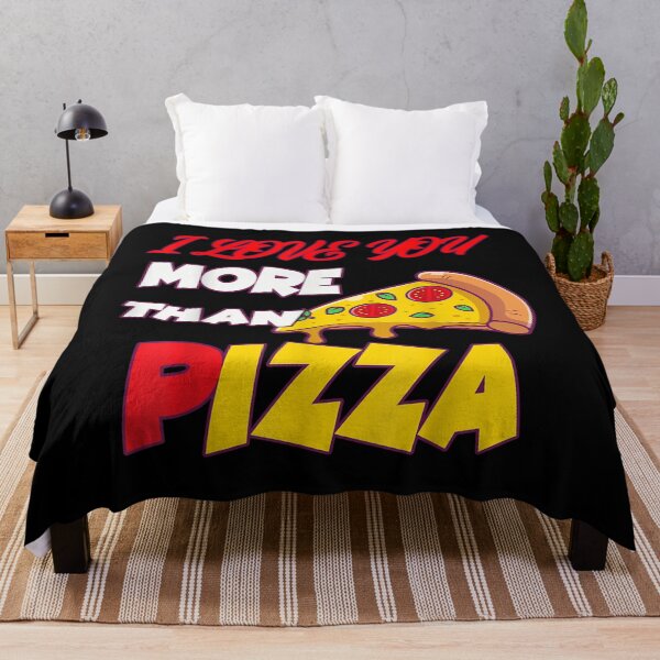 Item preview, Funny Valentine's Day Quote I Love You More Than Pizza Cool designed and sold by cysandy.