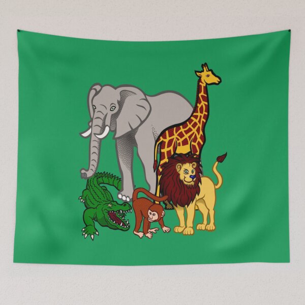 Item preview, African Wildlife - Animal Squad designed and sold by CheeryDK.