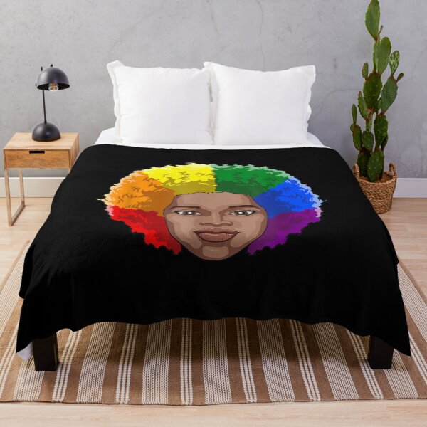 Item preview, Afro Black Woman Lgbtq Pride Black History Month designed and sold by jennifera11.