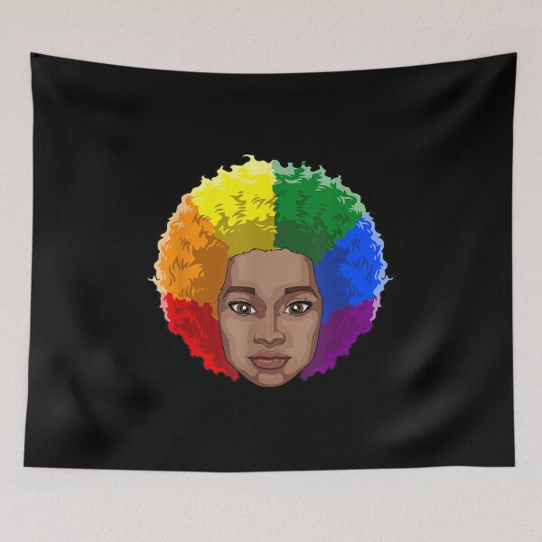 Item preview, Afro Black Woman Lgbtq Pride Black History Month  designed and sold by jennifera11.
