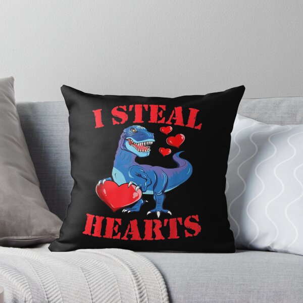 Item preview, Valentines Day Dinosaur I Steal Hearts Gifts For Boys  designed and sold by bessiey23.