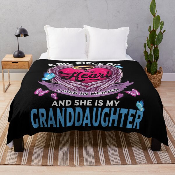 Item preview, A Big Piece Of My Heart Lives In Heaven My Granddaughter  designed and sold by bessiey23.