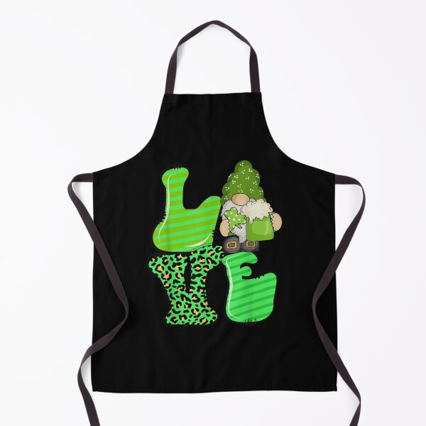 Item preview, Love Gnomes Leprechaun Leopard Clover St Patrick's Day designed and sold by cysandy.