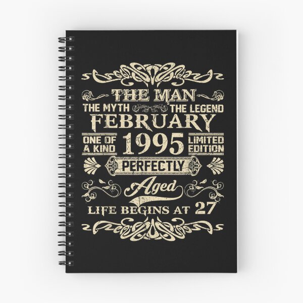 Item preview, 27th Birthday The Man Myth Legend February 1995  designed and sold by bessiey23.