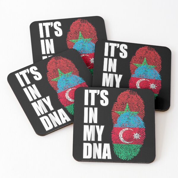 Item preview, Azerbaijani And Moroccan Mix Dna Flag Heritage  designed and sold by jennifera11.