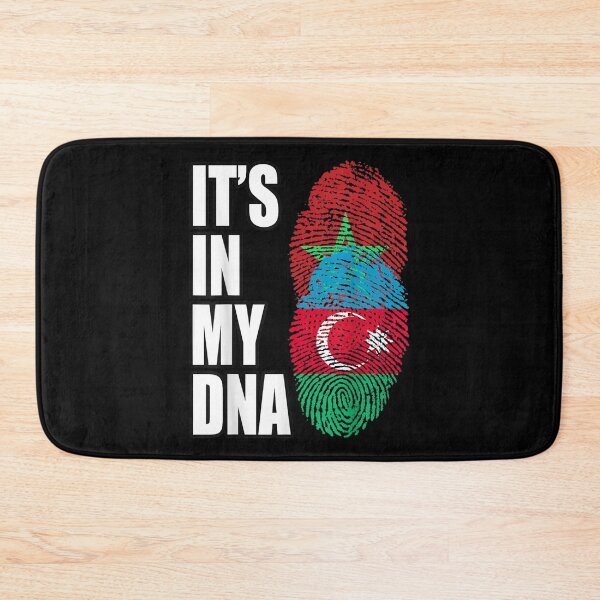 Item preview, Azerbaijani And Moroccan Mix Dna Flag Heritage  designed and sold by jennifera11.
