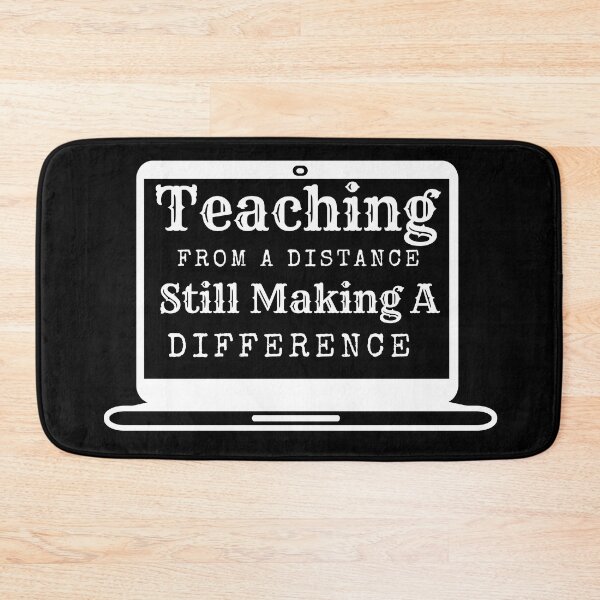 Item preview, T-Shirt: Remote Learning Virtual Teacher Quarantine Teacher Gift School Essential T-Shirt, Teaching From A Distance Still Makes A Difference designed and sold by serenity sahara.
