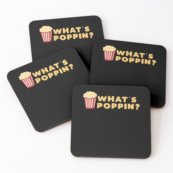 Item preview, What's Poppin Popcorn Funny designed and sold by RedQuality.