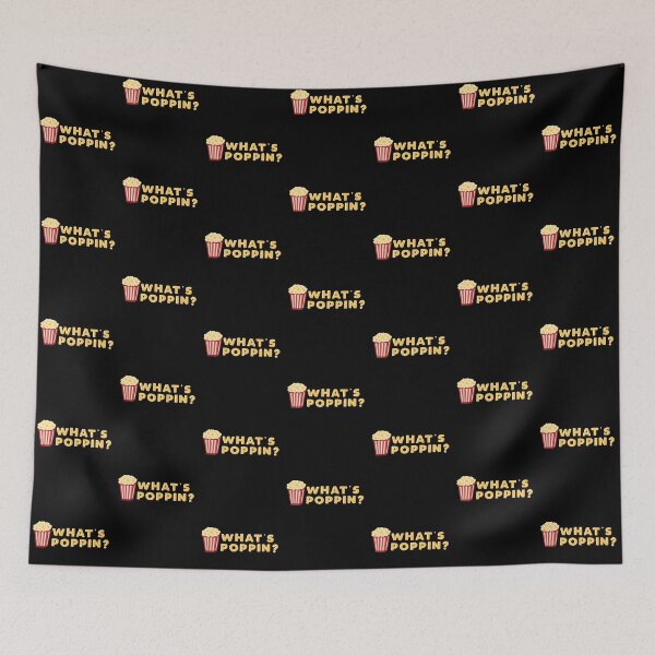 Item preview, What's Poppin Popcorn Funny designed and sold by RedQuality.