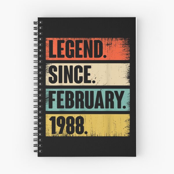 Item preview, 34 Year Old Gift Legend Since February 1988 34th Birthday  designed and sold by cysandy.