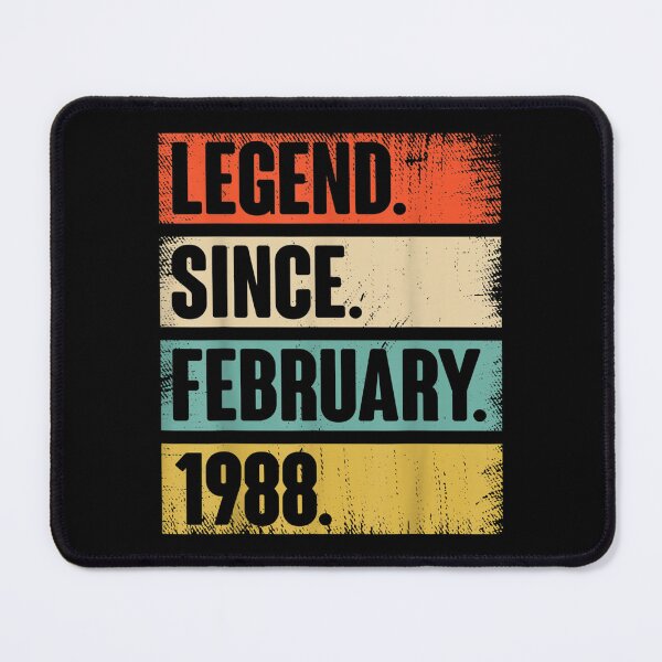 Item preview, 34 Year Old Gift Legend Since February 1988 34th Birthday designed and sold by cysandy.