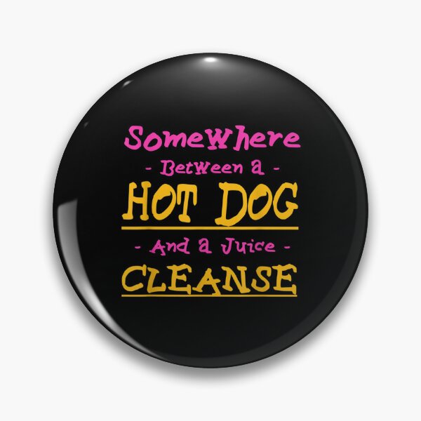 Item preview, Funny Hot Dog And A Juice Cleanse Foodie Sausage  designed and sold by bessiey23.