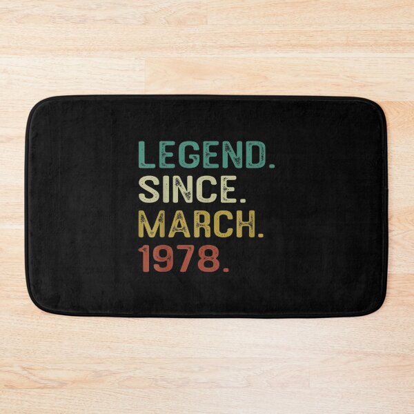Item preview, Legend Since March 1978 44th Bday Gift 44 Years Old Men  designed and sold by jennifera11.