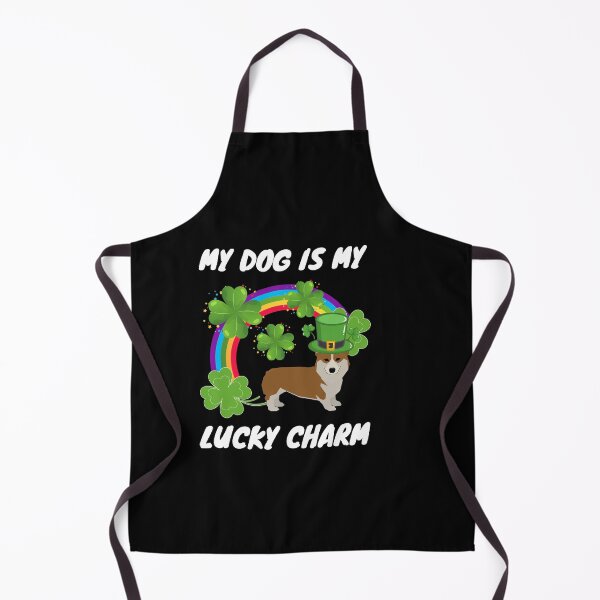 Item preview, My Dog Is My Lucky Charm St Patrick's Day - Lucky Charm corgi Dog Gift designed and sold by BronikowskiART.
