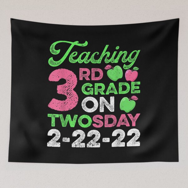 Item preview, Teaching 3rd Grade Grade On Twosday 2 22 22 22nd Teachers  designed and sold by bessiey23.