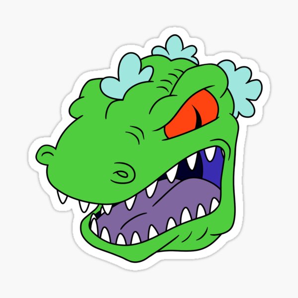 reptar sticker by oxox ocheriin redbubble redbubble