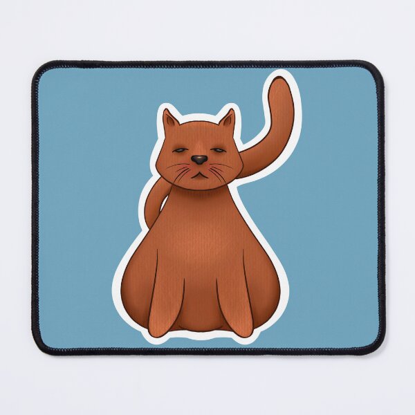 Item preview, Fat Brown Cat designed and sold by Katharine Lesser.