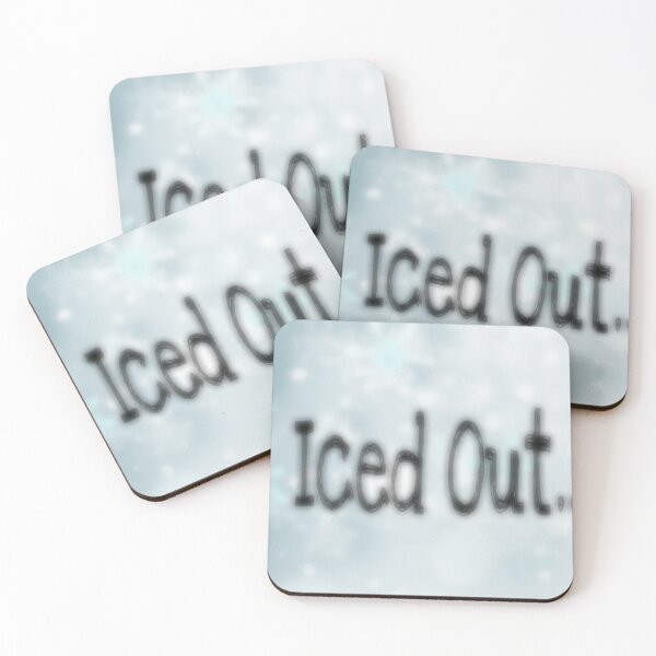 Item preview, Iced Out Print designed and sold by Momentsbb.