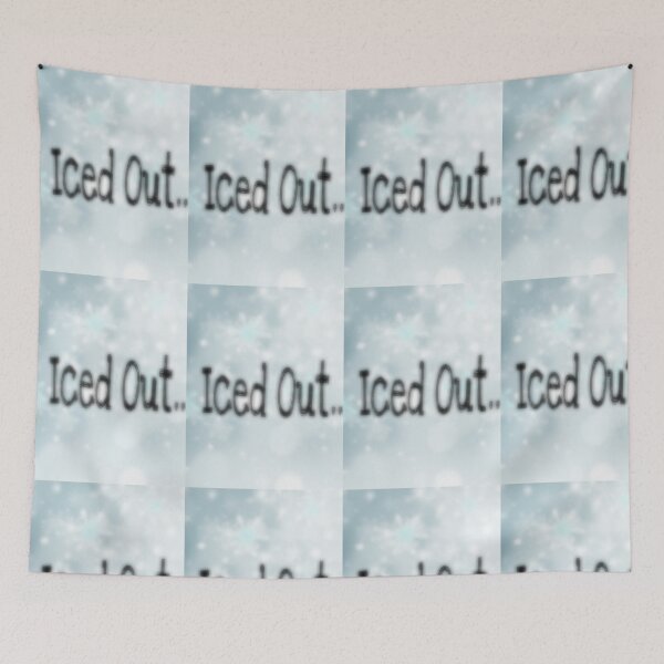 Item preview, Iced Out Print designed and sold by Momentsbb.
