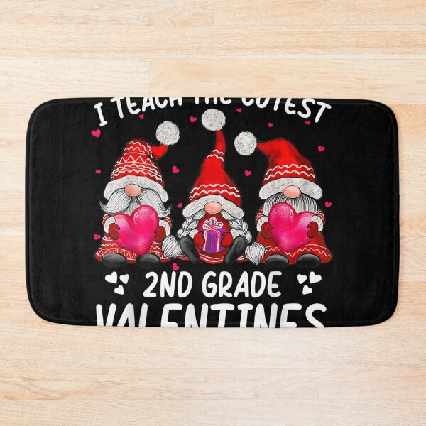 Item preview, I Teach The Cutest 2nd Grade Valentines Gnome Teachers  designed and sold by cysandy.