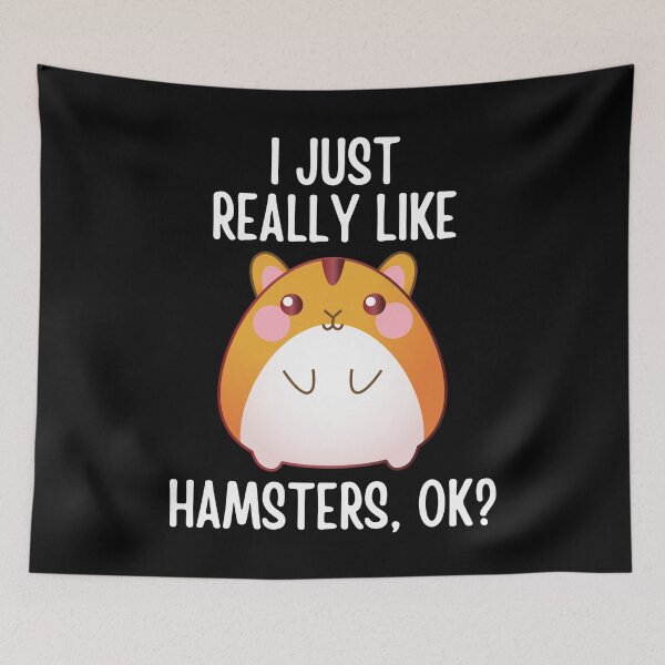 Item preview, I Just Really Like Hamsters OK designed and sold by cimibaka25.