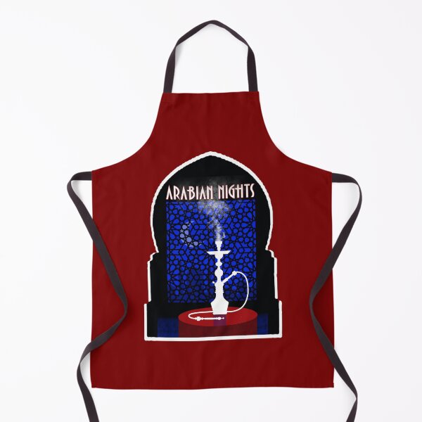 Item preview, Hookah Art - Arabian Nights - Morocco Travel Poster - Moroccan designed and sold by CattlettArt.