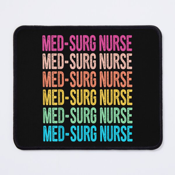 Item preview, Med Surg Nurse Retro Rainbow Medical Surgical Nurses designed and sold by cysandy.