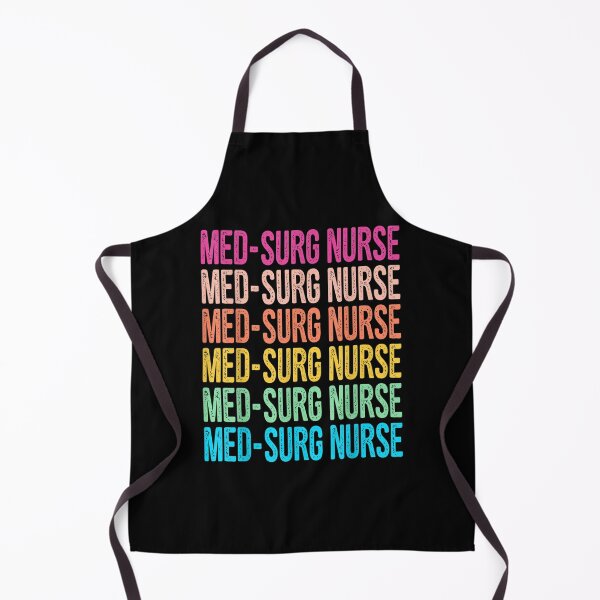 Item preview, Med Surg Nurse Retro Rainbow Medical Surgical Nurses designed and sold by cysandy.