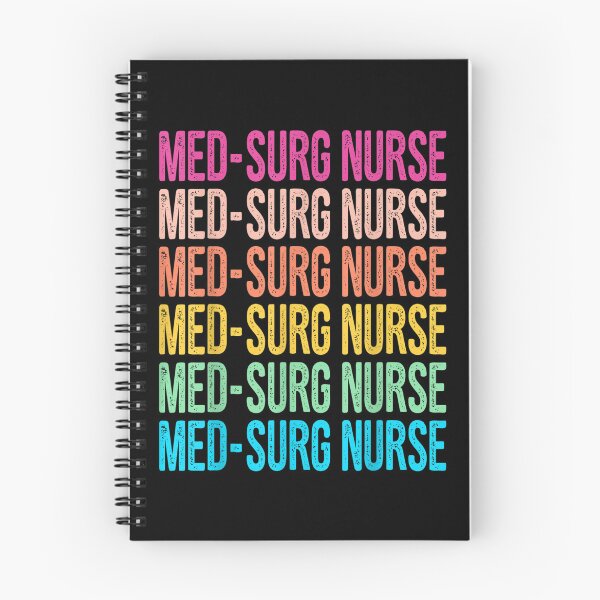 Item preview, Med Surg Nurse Retro Rainbow Medical Surgical Nurses  designed and sold by cysandy.