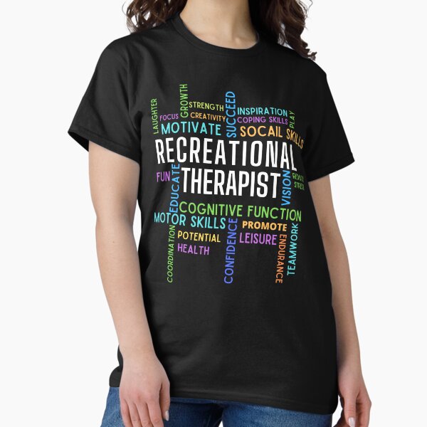 Vista previa del artículo con la obra «Regalos de motivación para terapeutas recreativos terapéuticos para el mes de RT», diseñado y vendido por KamoDesigner.