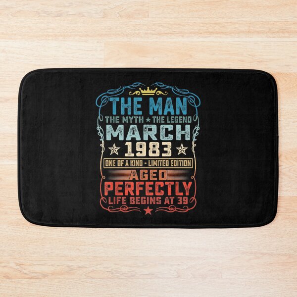 Item preview, March 1983 Man Myth Legend 39th Bday 39 Years Old  designed and sold by bessiey23.