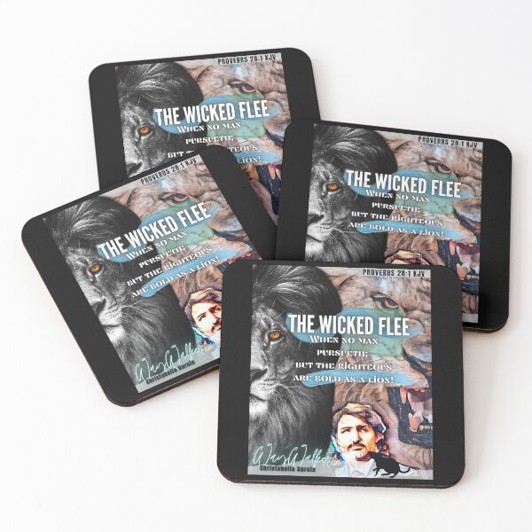Item preview, proverbs 28:1-The Wicked Trudeau flees! designed and sold by ChristabellaWwMS.
