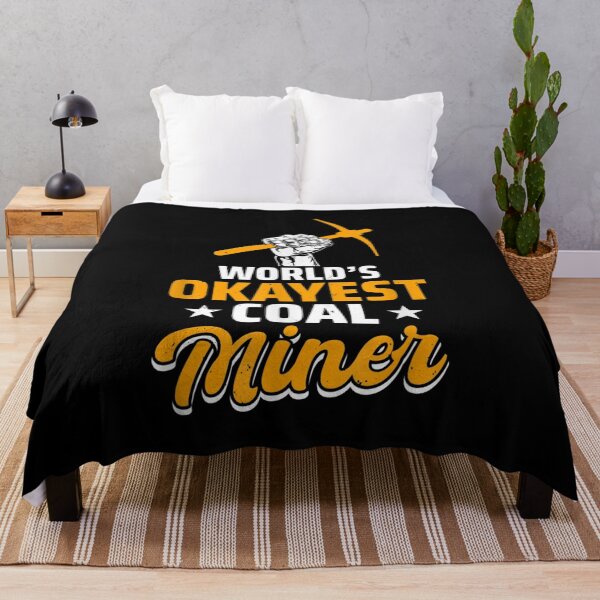 Item preview, Mens Worlds Okayest Coal Miner Mining Coal Miner  designed and sold by cysandy.