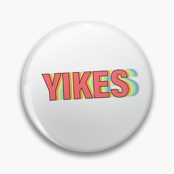 Item preview, yikes designed and sold by Maddie Dyer.