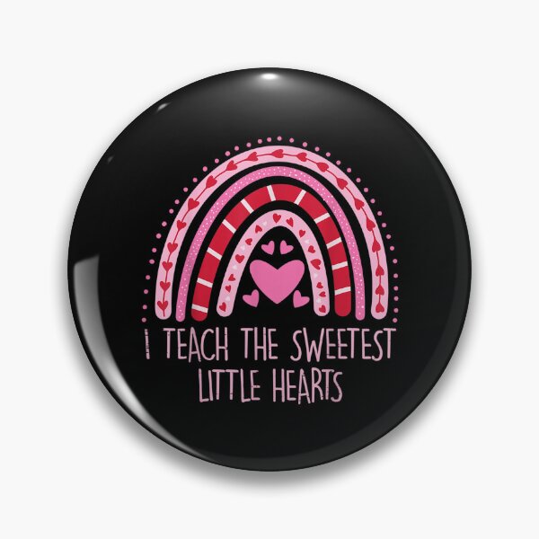 Item preview, I Teach The Sweetest Hearts Valentines Day Teacher Rainbow  designed and sold by bessiey23.