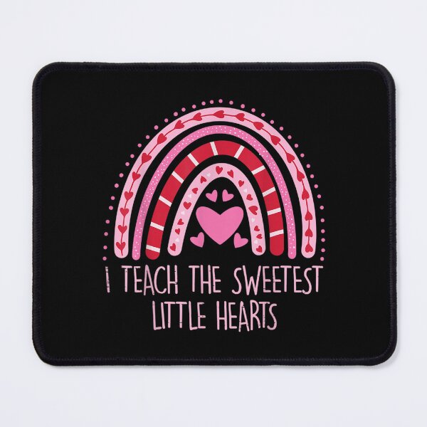 Item preview, I Teach The Sweetest Hearts Valentines Day Teacher Rainbow designed and sold by bessiey23.