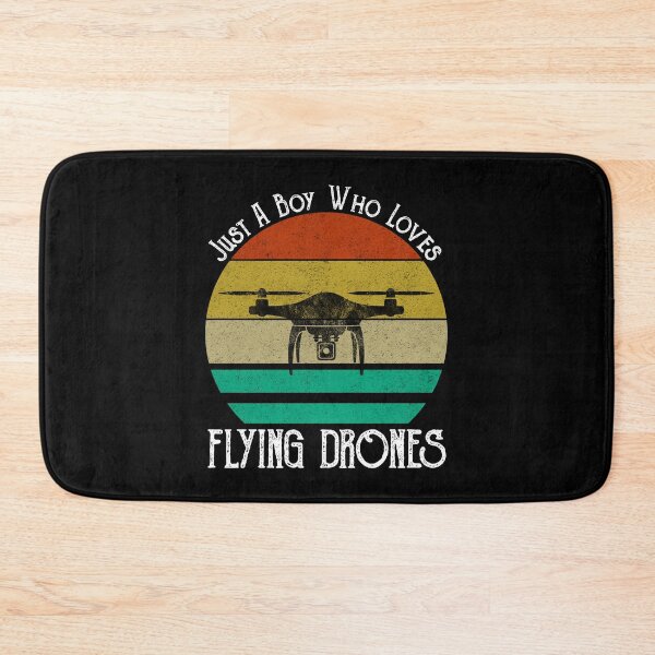 Item preview, Just A Boy Who Loves Flying Drones designed and sold by Cat Lady Designs.