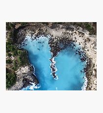 Blue Lagoon Photographic Print