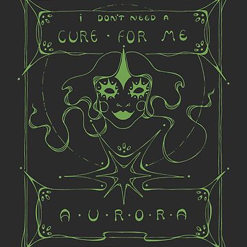  Aurora Aksnes - Cure For Me Poster Retro Metal Tin