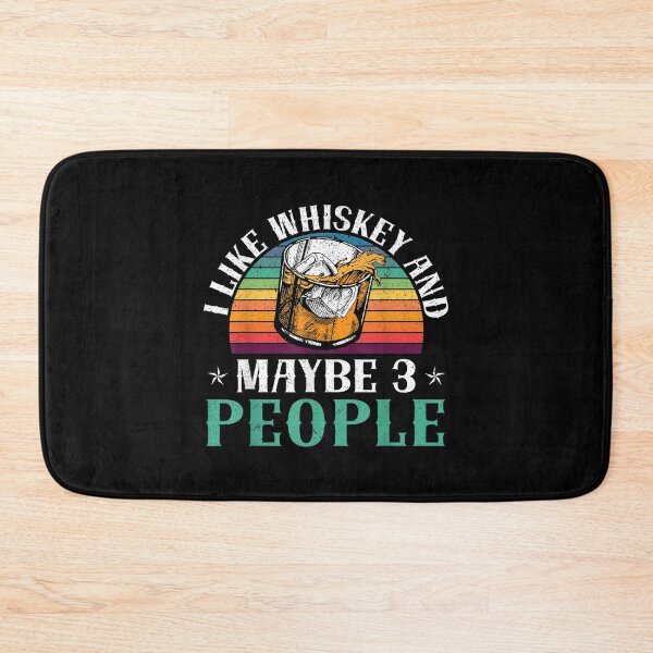 Item preview, Me gusta el whisky bourbon angustiado designed and sold by bessiey23.