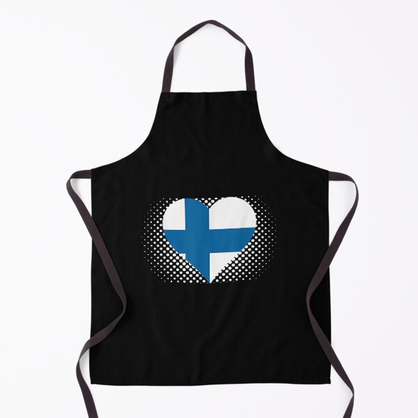 Item preview, Finland Flag Finnish Finns Pride Heart designed and sold by jennifera11.