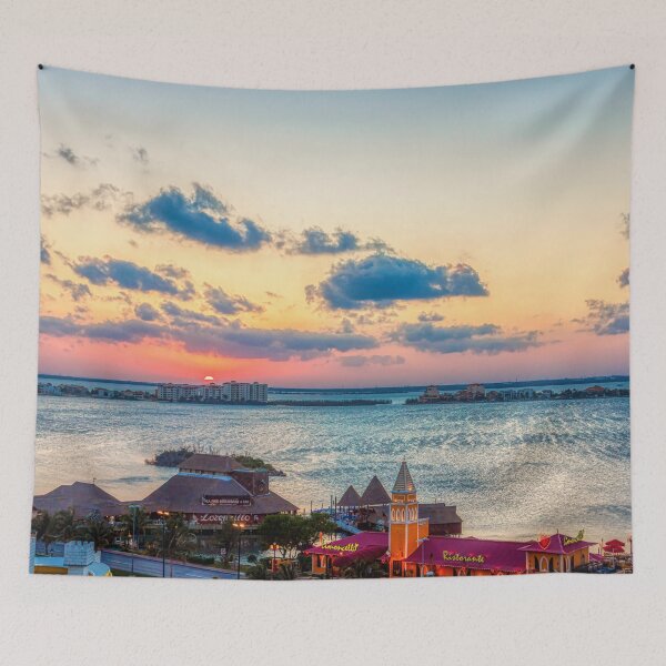 Item preview, Rising Sun in Cancun Mexico designed and sold by Travelways.