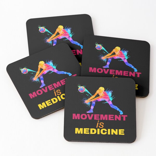 Item preview, movement is medicine, exercise, volleyball, ball game designed and sold by doctors-apparel.