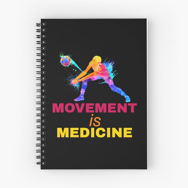 Item preview, movement is medicine, exercise, volleyball, ball game designed and sold by doctors-apparel.