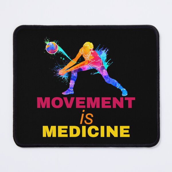 Item preview, movement is medicine, exercise, volleyball, ball game designed and sold by doctors-apparel.