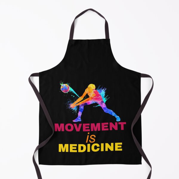 Item preview, movement is medicine, exercise, volleyball, ball game designed and sold by doctors-apparel.